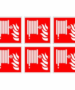 Fire Hose Reel Symbol - Pack Of 6