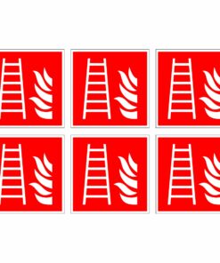 Fire Ladder Symbol - Pack Of 6