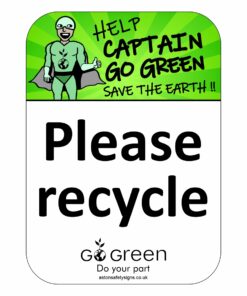 Please Recycle Sign