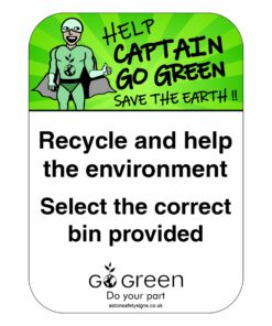 Recycle And Help The Environment Sign