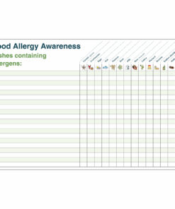 Food Allergy Awareness Sign