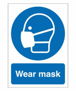 Wear Mask Sign