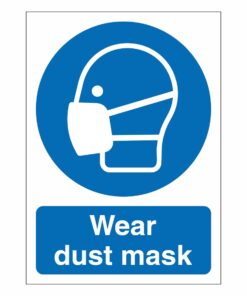 Wear Dust Mask Sign