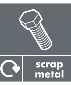 Scrap Metal Recycling Sign