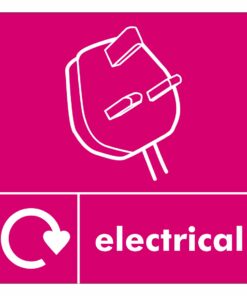 Electrical Recycling Sign