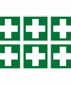 First Aid Symbol - Pack Of 6