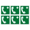 Emergency Telephone Symbol - Pack Of 6