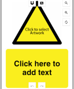 Custom Warning Sign