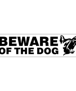 Beware Of The Dog Letterbox Sign