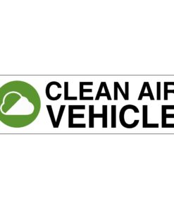 Clean Air Vehicle Sign