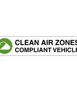 Clean Air Zones Compliant Vehicle Sign