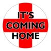 Its Coming Home England Football Vehicle Bumper Sticker