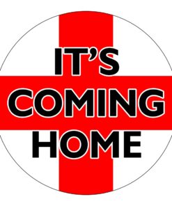 Its Coming Home England Football Vehicle Bumper Sticker