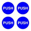 Push Signs (Pack of 4)