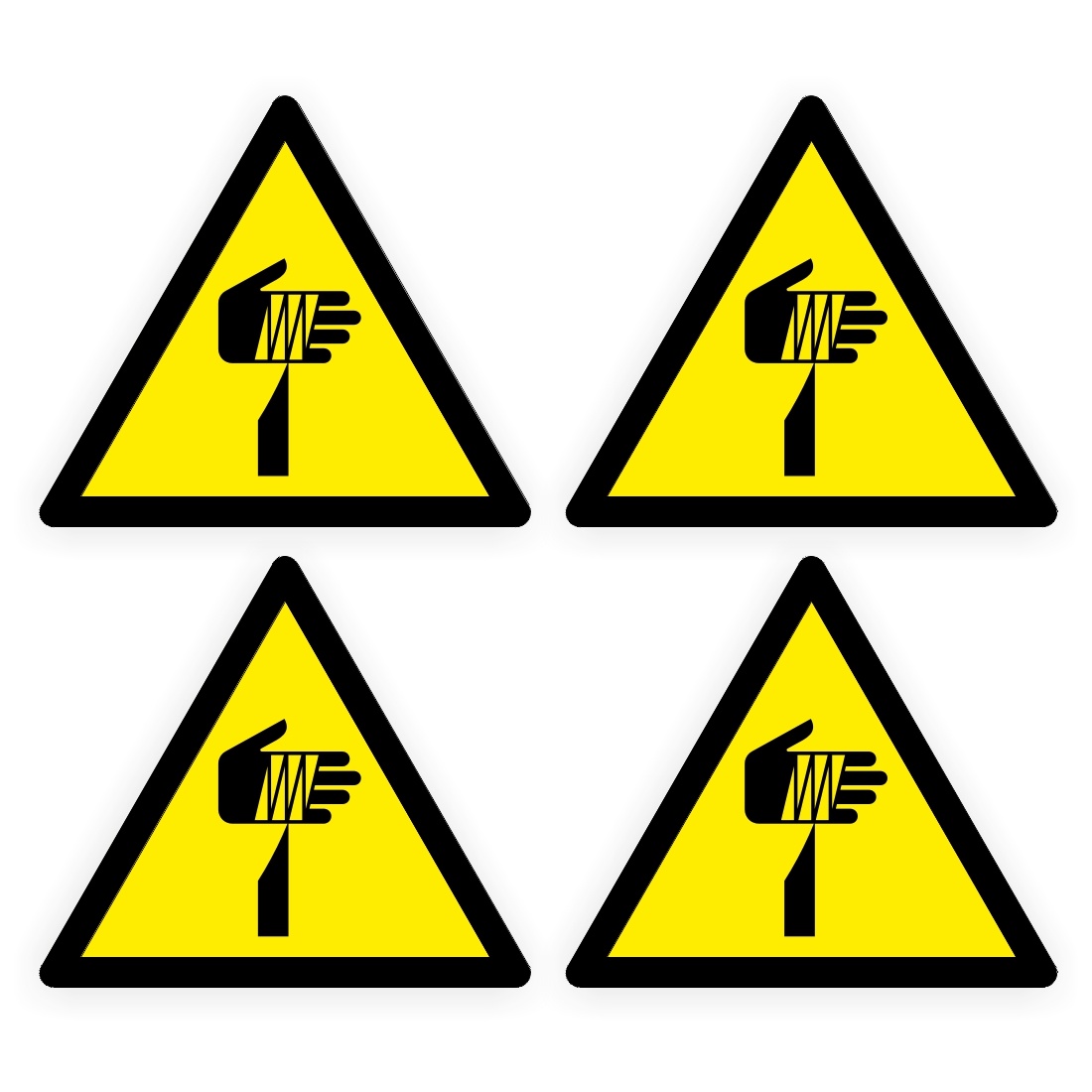 safety symbols sharp object