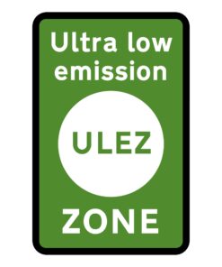 Ultra Low Emission Zone Sign