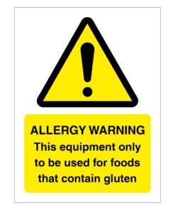 Gluten Allergy Warning Sign