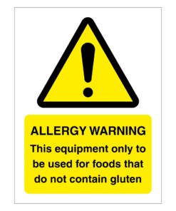 Gluten Allergy Warning Sign