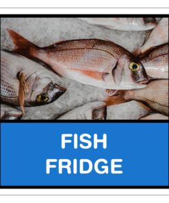 Fish Fridge Sign