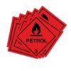 Petrol 3 flammable- Pack of 10 - Self adhesive labels