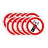 No mobile phones signs - Self adhesive labels - Pack of 10