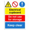 Electrical Cupboard - Do Not Use For Storage - Keep Clear
