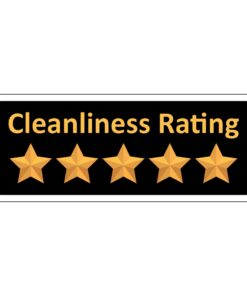 5 Star Cleanliness Rating