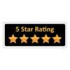 5 Star Rating Sign