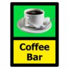 Coffee Bar Dementia Friendly Door Sign