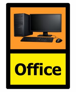 Office Dementia Friendly Door Sign