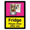 Fridge Dementia Friendly Door Sign