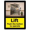 Lift Dementia Friendly Door Sign